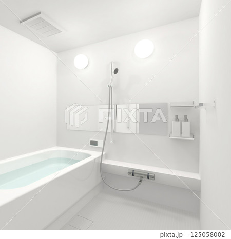 シンプルなバスルーム シンプルなバスルーム 125058002
