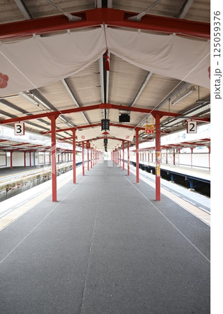 西鉄 太宰府駅の風景 西鉄 太宰府駅の風景 125059376