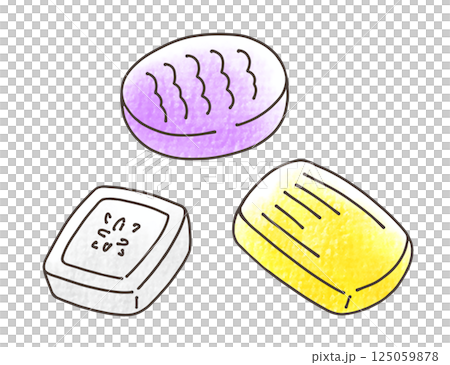 ゆるめシンプルなドロップス　アナログ風 125059878