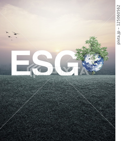 Environmental Social Corporate Governance concept, Save the earth concept, Elements of this image furnished by NASA Environmental Social Corporate Governance concept, Save the earth concept, Elements of this image furnished by NASA 125060562