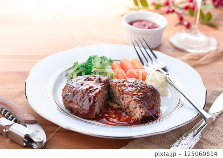 デミグラスハンバーグ デミグラスハンバーグ 125060814