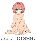 女の子のイラスト2 125060841