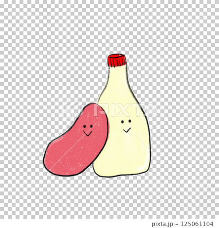 Mentaiko mayo character Mentaiko mayo character 125061104