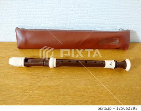 リコーダーとケース 125062295