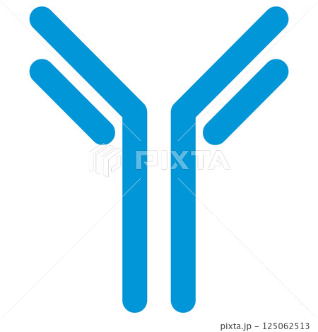 免疫グロブリンE (IgE)のイラスト/シンプルバージョン(単品) 免疫グロブリンE (IgE)のイラスト/シンプルバージョン(単品) 125062513