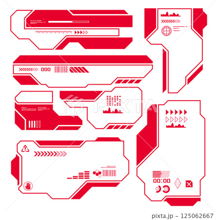 インターフェースフレーム枠セット 125062667