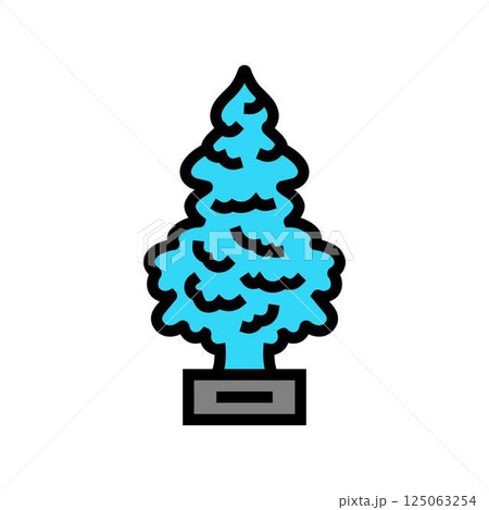 car air freshener accessory color icon vector illustration 125063254