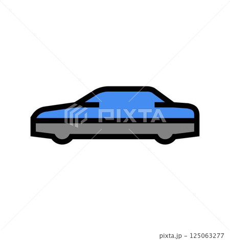 car cover accessory color icon vector illustration 125063277