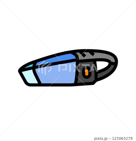 car vacuum cleaner accessory color icon vector illustration 125063279