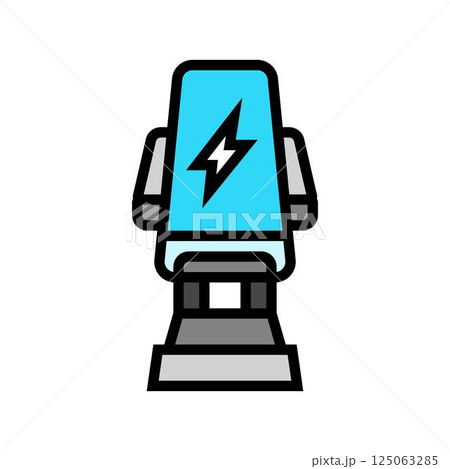 car phone mount accessory color icon vector illustration car phone mount accessory color icon vector illustration 125063285