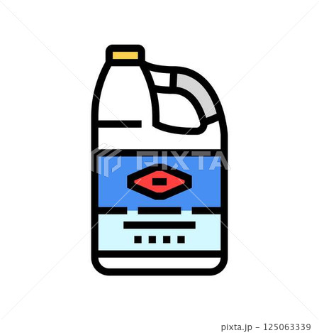 bleach bottle color icon vector illustration bleach bottle color icon vector illustration 125063339