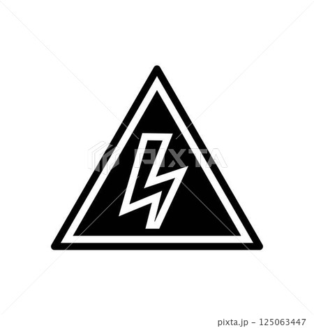 power outage hurricane disaster glyph icon vector illustration 125063447