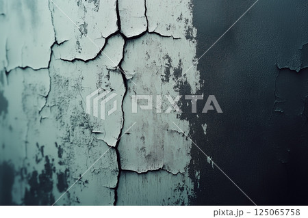 Old Cracked Painted Wall Texture in Hallway with Pale Colours and Grunge Atmosphere Old Cracked Painted Wall Texture in Hallway with Pale Colours and Grunge Atmosphere 125065758