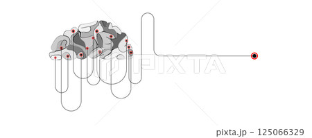 Artificial Intelligence brain concept 125066329