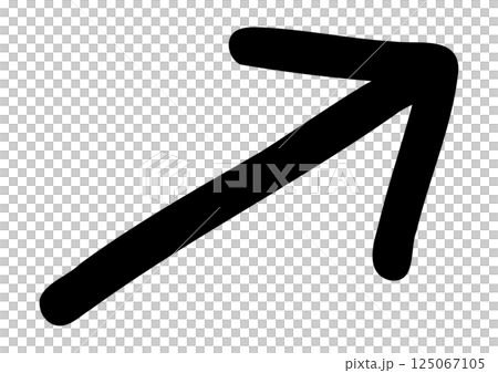 Black Right Upward Arrow Black Right Upward Arrow 125067105