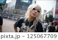 原宿ストリートの個性派ファッション 125067709