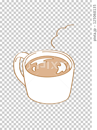 湯気のたつコーヒー 125068135