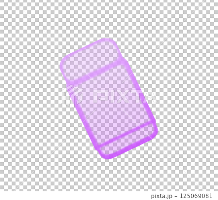 消しゴム_水彩(紫) 消しゴム_水彩(紫) 125069081