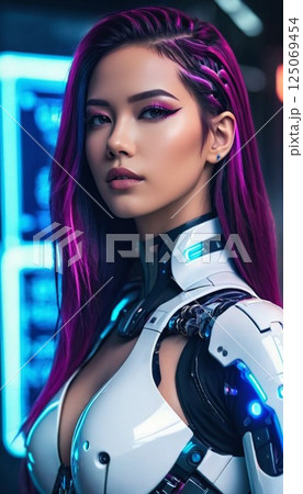 美人アンドロイド 紫系他 美人アンドロイド 紫系他 125069454