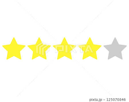 星4つの評価（レビュー） 125070846