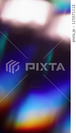 Light beam. Blur gleam. Defocused blue yellow red multicolor lens flare spectrum spark flash on dark black art background. Light beam. Blur gleam. Defocused blue yellow red multicolor lens flare spectrum spark flash on dark black art background. 125071118