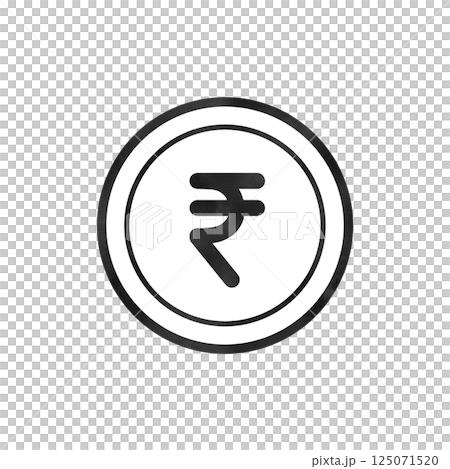Rupee currency symbol icon 125071520
