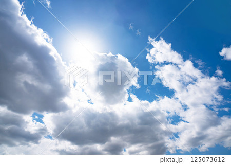 青空と雲 青空と雲 125073612