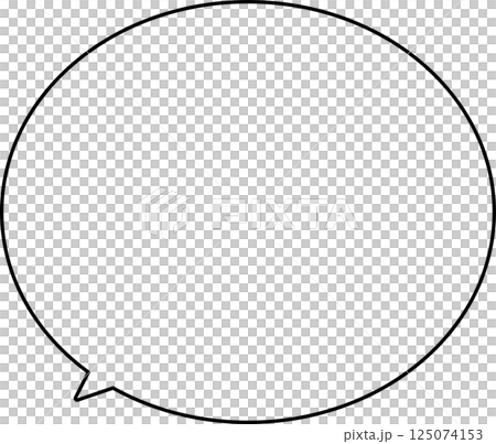 A simple round balloon 125074153