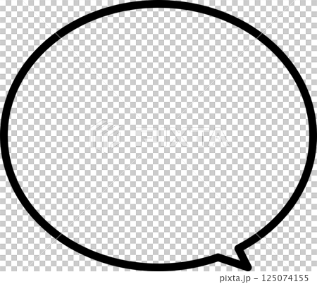 A simple round balloon 125074155