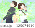 ポジティブ学生_新緑_A案_キャラ男女_葉_EFF全部入り 125074910