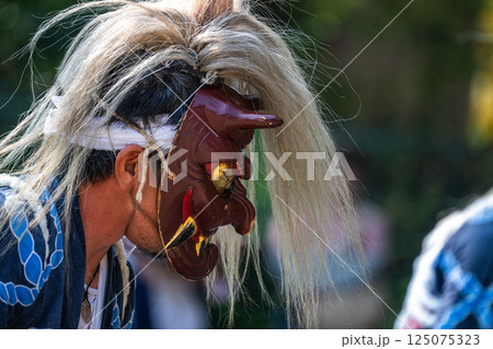 肥前佐賀の伝統芸能　面浮立 125075323