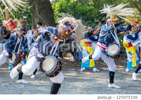 肥前佐賀の伝統芸能 面浮立 肥前佐賀の伝統芸能 面浮立 125075330