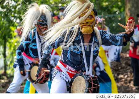 肥前佐賀の伝統芸能　面浮立 125075355