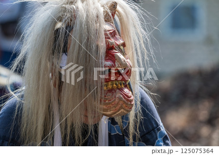 肥前佐賀の伝統芸能　面浮立 125075364