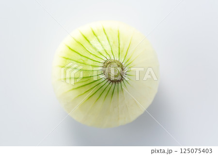 新玉ねぎ 125075403