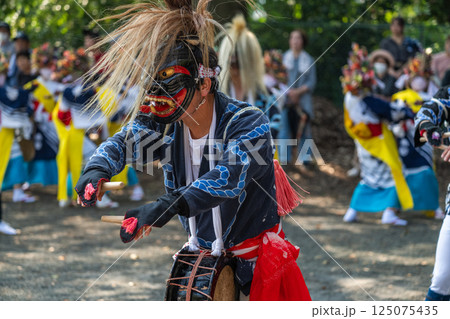 肥前佐賀の伝統芸能　面浮立 125075435