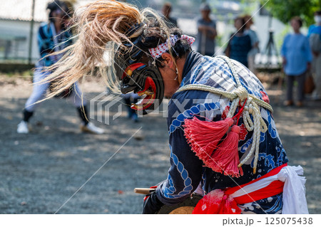 肥前佐賀の伝統芸能　面浮立 125075438