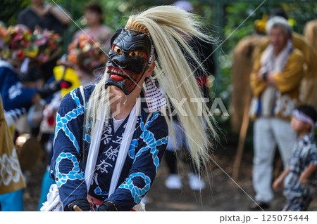 肥前佐賀の伝統芸能　面浮立 125075444