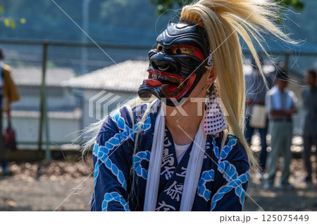 肥前佐賀の伝統芸能　面浮立 125075449