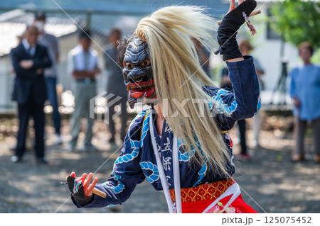 肥前佐賀の伝統芸能　面浮立 125075452