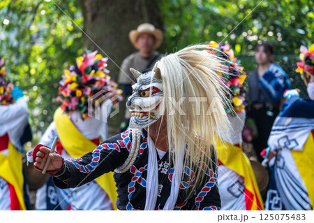 肥前佐賀の伝統芸能　面浮立 125075483