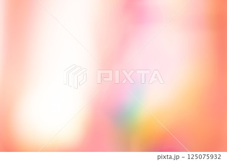 オレンジカラーグラデーションイメージ　(写真素材) 125075932