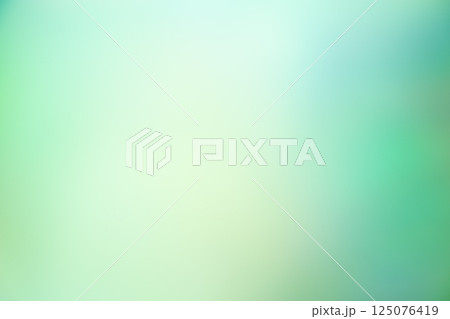 グリーンカラーグラデーションイメージ　(写真素材) 125076419