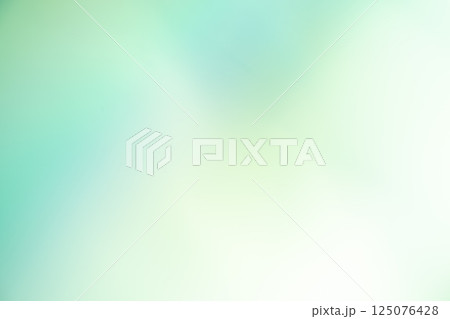 グリーンカラーグラデーションイメージ　(写真素材) 125076428