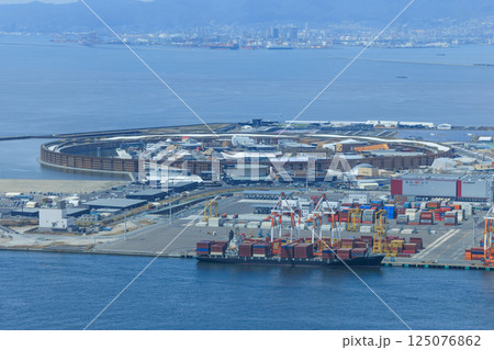 大阪・関西万博の夢洲（大阪府大阪市此花区） 125076862