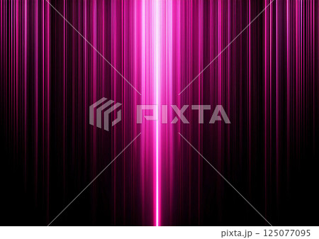 黒い背景にピンク色の光 黒い背景にピンク色の光 125077095