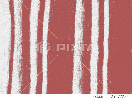 White vertical stripes alternating with red stripes creating modern pattern 125077250