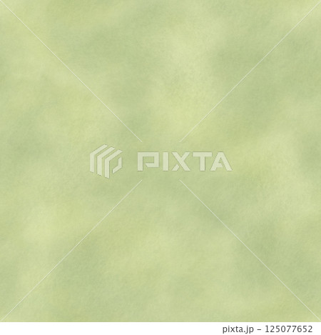 Olive abstract background. Seamless watercolor texture pattern. Hand drawn blurred green backdrop. Endlessly repeating ornament for summer, spring, meadow and field design. For fabric and packaging 125077652