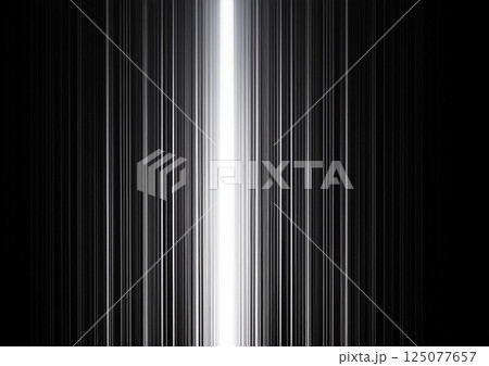 黒い背景に白い光 125077657