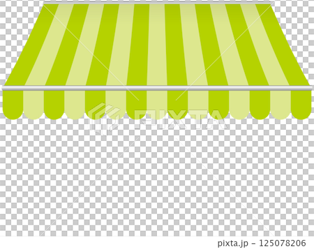 Yellow green awning tent 125078206